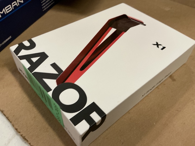 Photo 1 of HYPE X1 Safety Razor - Aerospace Grade Aluminum - Magnetic Comfort (C) Shave Setting - Ergonomic V-Shaped, Reusable Gentle Shaving Razors For Men and Women - Red