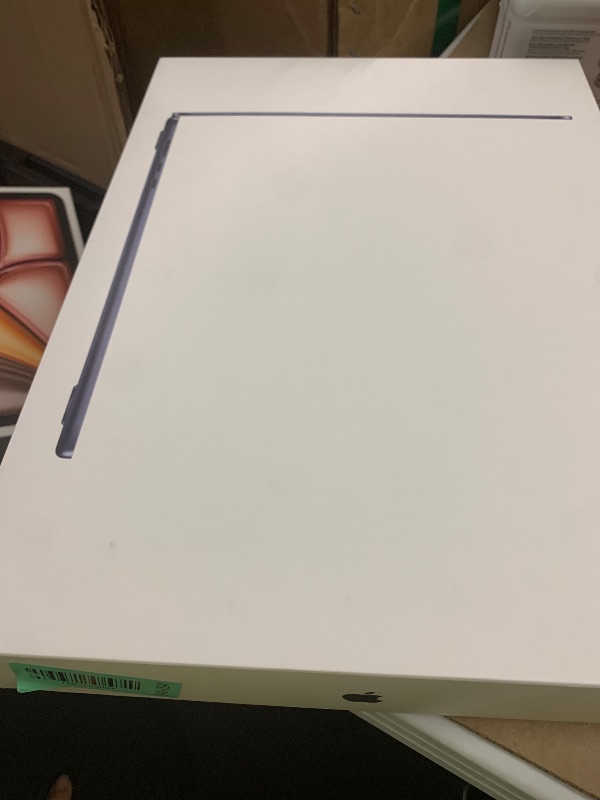 Photo 1 of Apple 2026 MacBook Air 15-inch Laptop with M5 chip: Built for AI, 15.3-inch Liquid Retina Display, 16GB Unified Memory, 512GB SSD, 12MP Center Stage Camera, Touch ID, Wi-Fi 7; Midnight