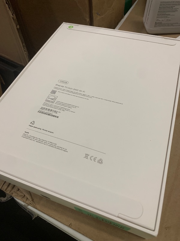 View 3 of Apple iPad Air 13-inch (M4): Liquid Retina Display, 128GB, 12MP Front/Back Camera, Wi-Fi 7 with Apple N1, Touch ID, All-Day Battery Life — Space Gray