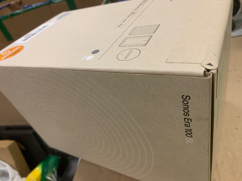 Photo 1 of Sonos Era 100 SL Compact, Microphone-Free Speaker - White