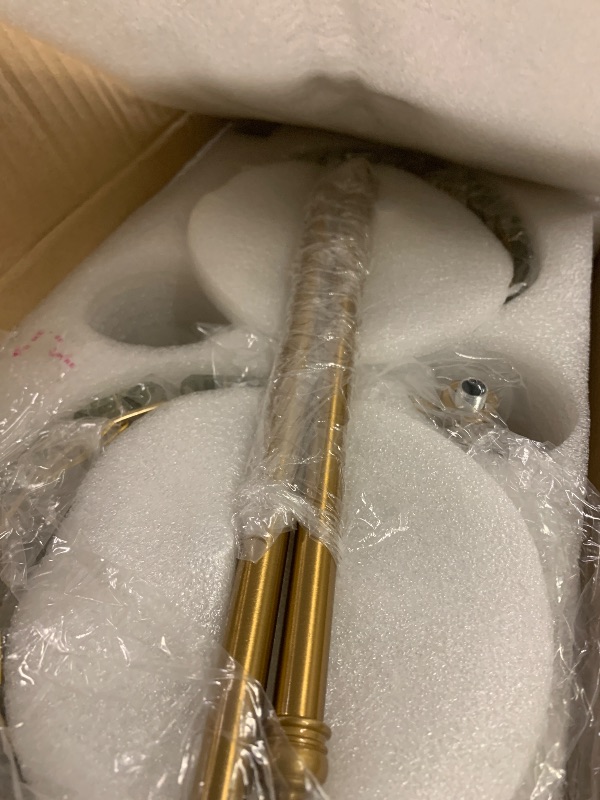 Photo 1 of Battery Operated Crystal Wall Sconce Set of 2, Gold Rechargeable Wireless Wall Sconces with Remote Dimmable 12 Colors Modes Led Wall Lights, Wall Lamp for Bedroom Living Room Hallway, 2 Bulbs Included