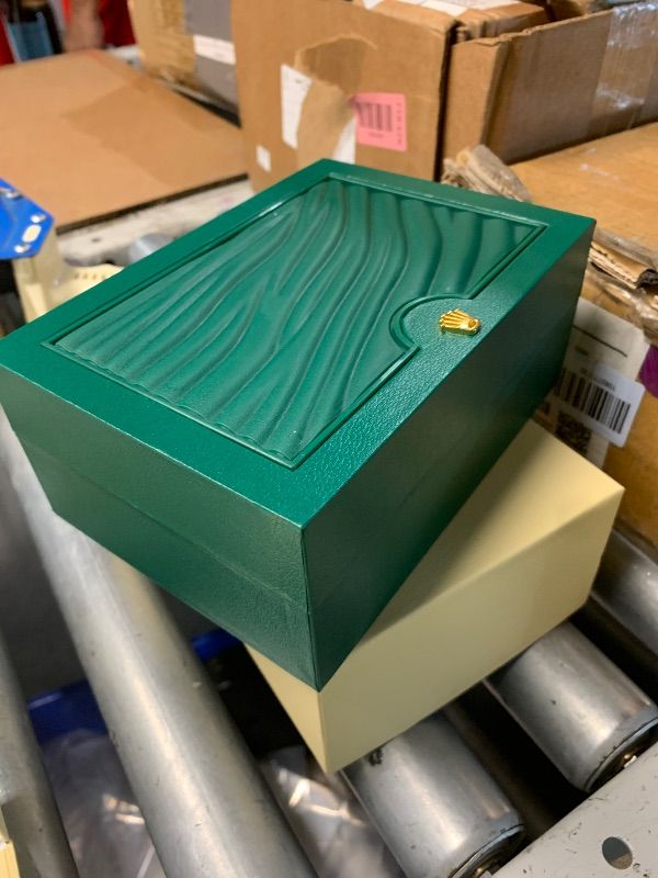 Photo 1 of ***STOCK PHOTO FOR REFERENCE ONLY***Watch Box Storage - Gift Box for Watches, Blank Design for Customization, Perfect for Organizing and Displaying Timepieces