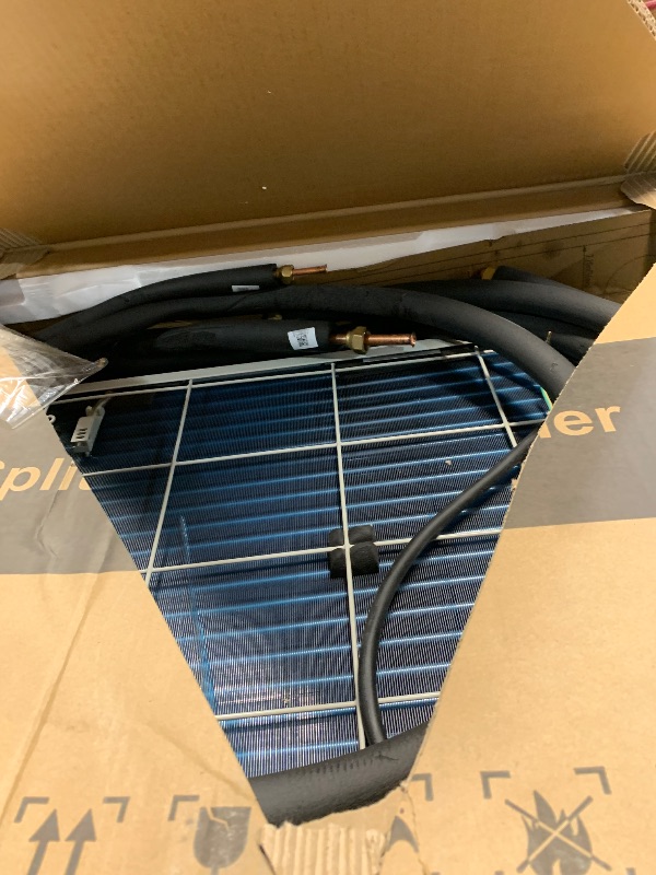 Photo 1 of ** PARTIAL SET MISSING OUTSIDE UNIT APPEARS USED AND POSSIBLY DAMAGED**
Garvee 12000 BTU Mini Split Air Conditioner,22 SEER2 Ductless Inverter AC w/ 115V, Cool Up to 750 Sq. Ft with Heat Pump System, Compatible with Alexa, White