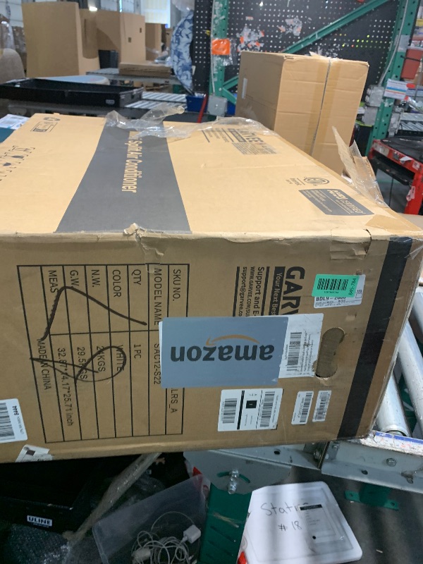 Photo 1 of ** PARTIAL SET MISSING OUTSIDE UNIT APPEARS USED AND POSSIBLY DAMAGED**
Garvee 12000 BTU Mini Split Air Conditioner,22 SEER2 Ductless Inverter AC w/ 115V, Cool Up to 750 Sq. Ft with Heat Pump System, Compatible with Alexa, White