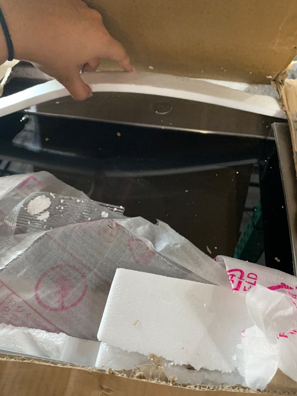 Photo 1 of *** PARTS ONLY *** GE Over-the-Range Microwave Oven with Recirculating Venting, 1.8 Cu. FT, 900W, 12.8” Removable Turntable, 10 Power Levels, Stainless Steel