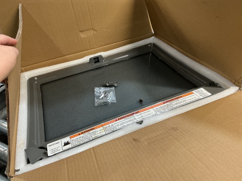 Photo 1 of ***CORNERS ARE DAMAGED ****Upgraded W11256781 Washer Lid Assembly Compatible with Whirlpool Maytag Washer Lid - Replaces W11101504 W10843975 W11082611, WP8563965 Left Lid Hinge & WP8572974 Right Lid Hinge & W11404293 4 Screws