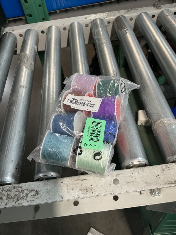 Photo 1 of **** STOCK PHOTO FOR REFERENCE ONLY***
PH PandaHall 8 Rolls Braided Nylon Cord - 8 Colors, 0.8mm