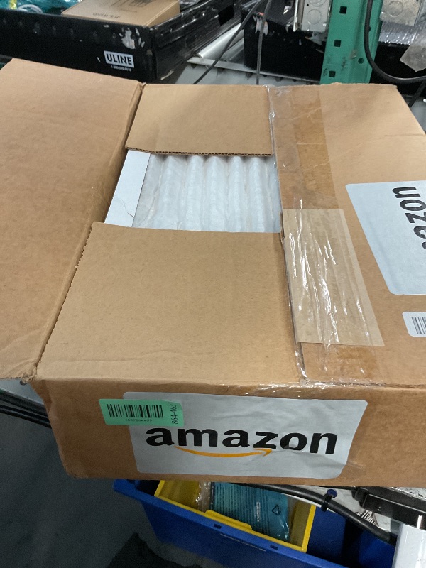 Photo 1 of ***STOCK PHOTO FOR REFERENCE ONLY***Amazon Basics 14x20x1 Air Filter, MERV 8 AC Furnace Filters, Allergy Control, Electrostatic, Removes Dust Pollen and Lint, 6-Pack (Actual Size: 13.75" x 19.75" x 0.75")