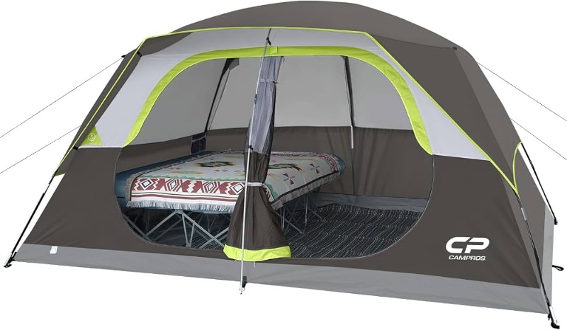 Photo 1 of ***stock photo use for reference ***CAMPROS CP Upgraded 6/8 Person Camping Tents, Waterproof Family Tent