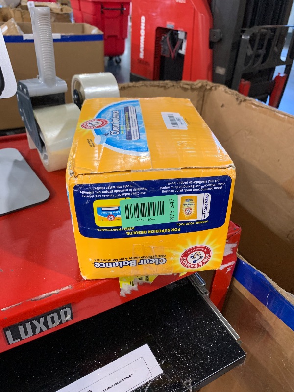 Photo 1 of ***STOCK PHOTO FOR REFERENCE ONLY*** **BOX FILLED WITH POWDER** ARM & Hammer Clear Balance pH Maintenance Tablets, 24 Count
