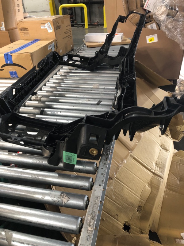 Photo 1 of ***STOCK PHOTO FOR REFERENCE ONLY***BALOCEO Radiator Support Compatible with 2011-2014 Hyundai Sonata Excludes Hybrid Models Replacement for HY1225167 641013Q001 Steel Electrophoresis Primed Black