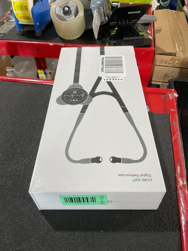 Photo 1 of ***FACTORY SEALED***
Eko CORE 500™ Digital Stethoscope — 40x Amplification, Active Noise Cancellation, 3-Lead ECG, FDA-Cleared AI with Eko+, Full-Color Display, Reimbursement Eligible — Matte Black, COR503-BLK