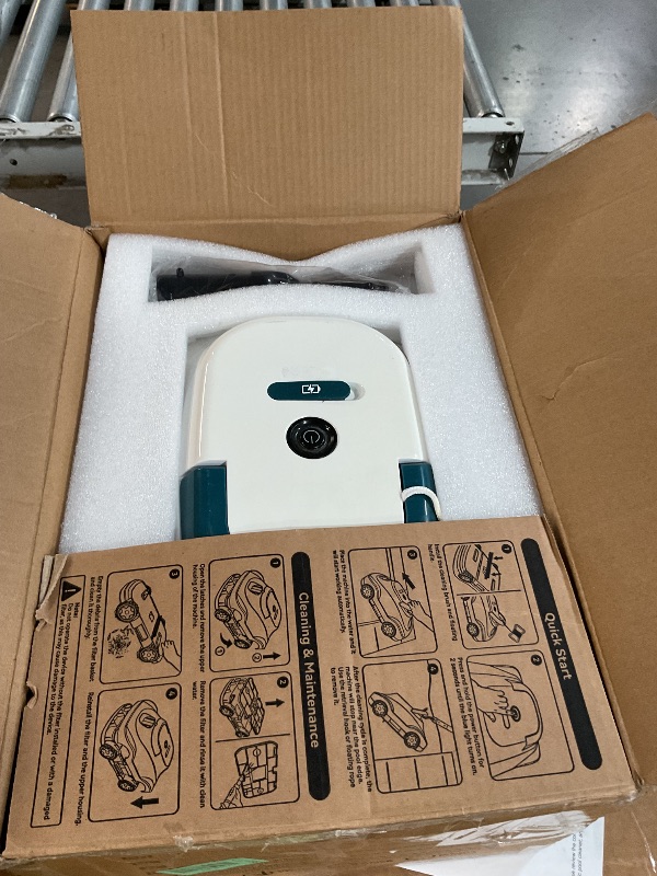 Photo 1 of (2026 Upgrade) Cordless Robotic Pool Cleaner, Automatic Pool Vacuum for Above Ground & Inground Pools, 170-Min Runtime, 3L Basket for Leaves & Debris, Auto-Parking, Powerful Suction up to 2000 Sq.Ft
