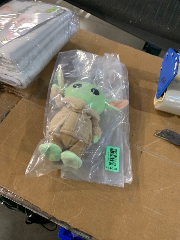Photo 1 of ***STOCK IMAGE FOR REFERENCE***Star Wars: The Mandalorian The Child 8-Inch Small Plush Toy with Pocket Zipper | Baby Yoda Plush Clip-On Doll | Super Soft Stuffed Animals Plushie