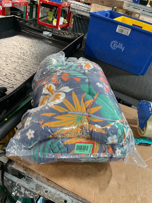 Photo 1 of ***STOCK IMAGE FOR REFERENCE***
Gnostik 2 Pack Outdoor Wicker Chair Cushions Waterproof Rocking Chair Cushion Floral U Shaped Patio Replacement Cushions with Ties for Porch, Garden,18.6" x 18.6"