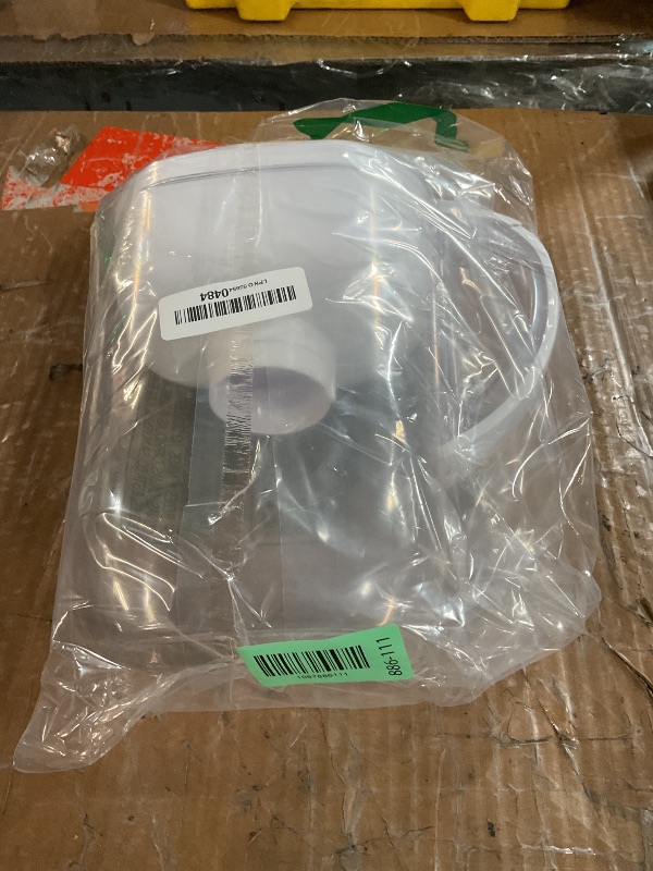 Photo 1 of ***MISSING PARTS***    ***MISSING PARTS***  Missing filter
Brita Metro Small 6-Cup Water Filter Pitcher, WQA NSF/ANSI Certified, Mini-Fridge Friendly, Removes Chlorine Taste & Odor, Reduces Zinc, Copper & Mercury, 1 Standard Filter, Lasts 2 Months, White