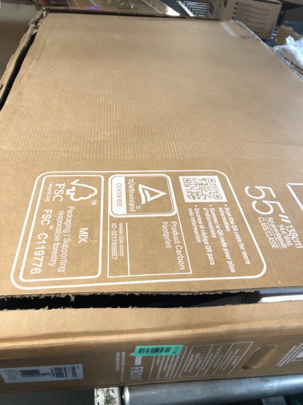 Photo 1 of ***TRUCK OR TRAILER PICKUP ONLY***Samsung 55-Inch Class The Frame LS03F 4K QLED Smart TV (2025 Model) Slim Fit Wall Mount, Modern Frame Design, NQ4 AI Gen2 Processor, Art Mode, Artful Picture Quality, Samsung Vision AI, Alexa Built-in