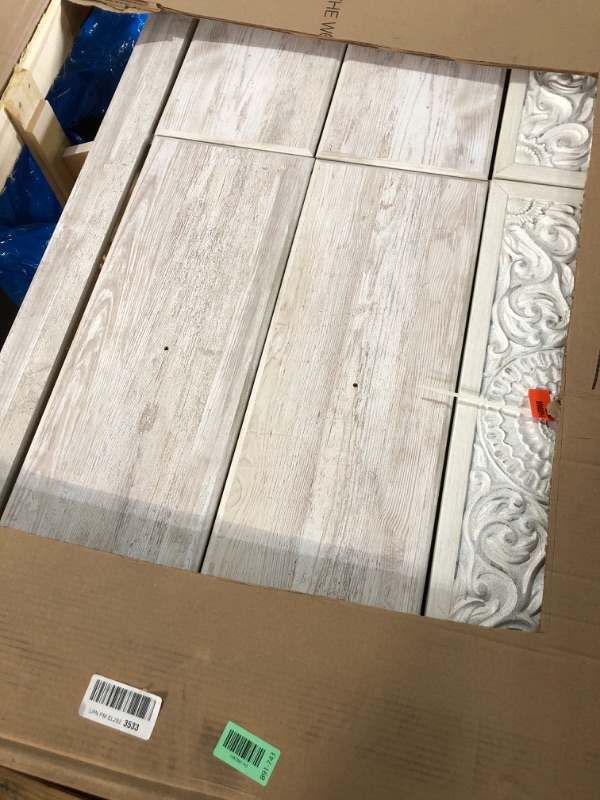 Photo 1 of ***FACTORY SEALED******TRUCK/TRAILER PICKUP ONLY***Signature Design by Ashley 6-Drawer Bedroom Dresser, Whitewash, Paxberry