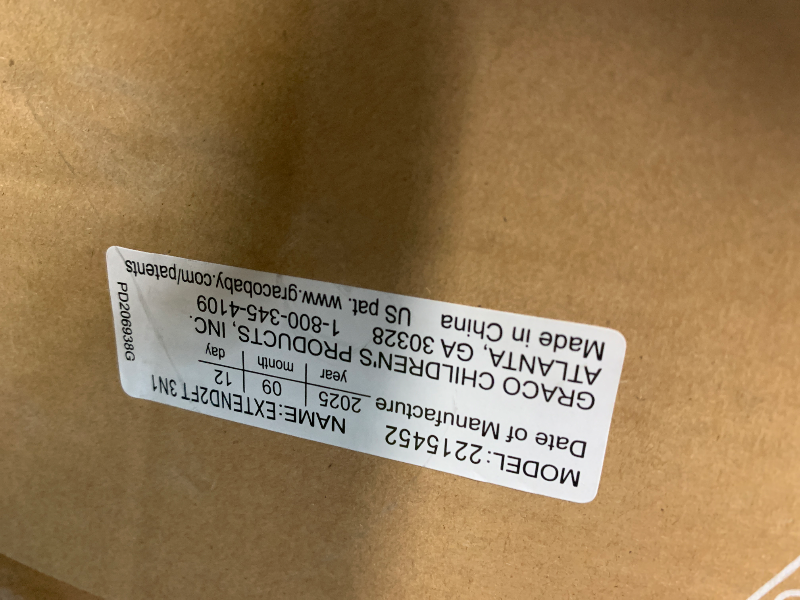 Photo 1 of ***MISSING PARTS***Graco Extend2Fit 3-in-1 Convertible Car Seat, 3 Modes – Rear Facing, Forward Facing Baby Car Seat and Highback Booster Seat, Adjustable Extension Panel for Extra Legroom, Talia