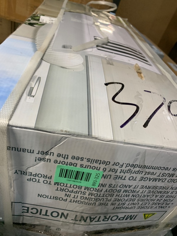 Photo 1 of ***FACTORY SEALED***12,000 BTU Portable Air Conditioner With Heat, Wifi 3-in-1 AC Unit with Dehumidifier & Fan, Quiet Operation for Bedroom, Cools up to 550 sq.ft, 24-Hour Timer, Remote & Window Installation Kit