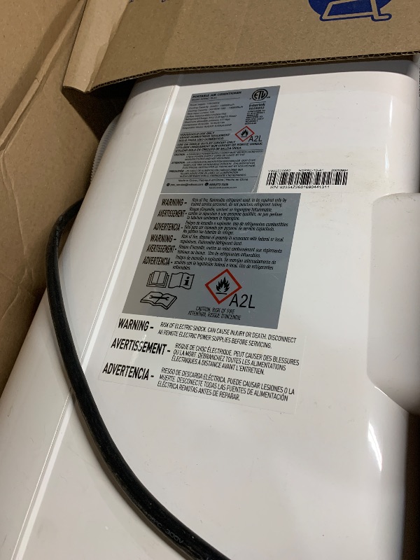 Photo 1 of **MISSING PARTS**Humhold 14000 BTU Portable Air Conditioners with Remote Control, 3-in-1 Free Standing Cooling AC Unit with Fan & Dehumidifier, Cools Room up to 700 sq.ft, Smart/Sleep Mode,3 Speed,Auto Swing,24H Timer
