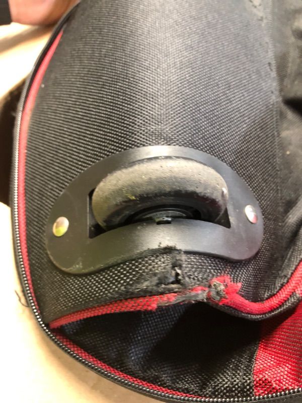 View 4 of ***DAMAGED - SEE NOTES/PICTURES*** Travelers Club 32" Rolling Duffel Bag - Black