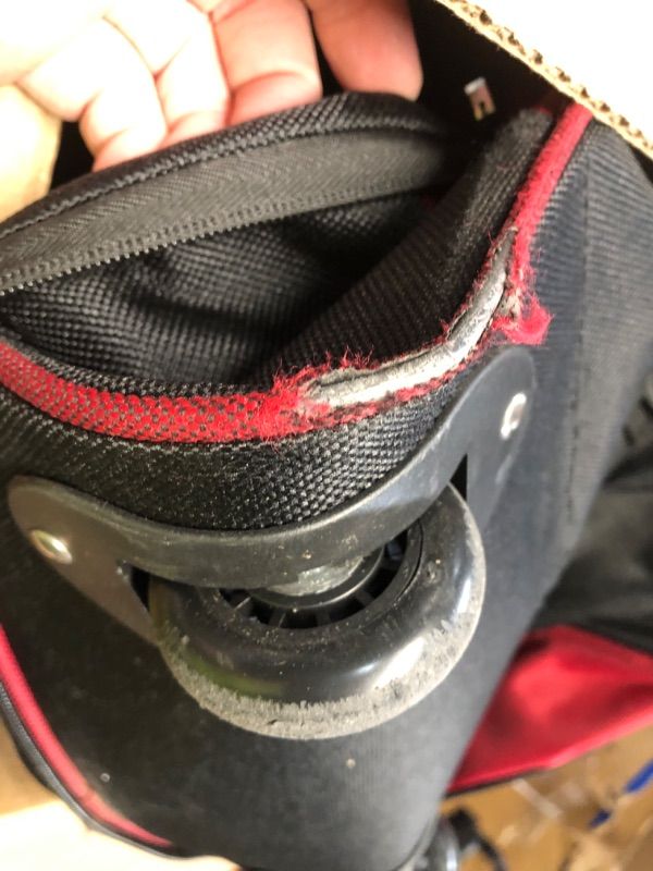 View 3 of ***DAMAGED - SEE NOTES/PICTURES*** Travelers Club 32" Rolling Duffel Bag - Black