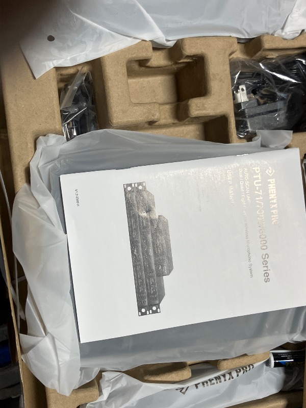 View 3 of Phenyx Pro PTU-71-2H Dual UHF Wireless Microphone System