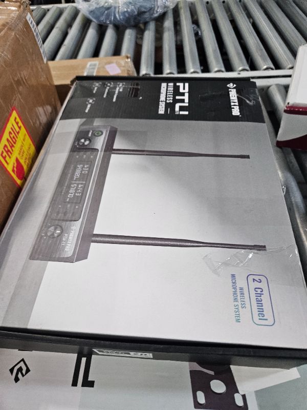 View 2 of Phenyx Pro PTU-71-2H Dual UHF Wireless Microphone System