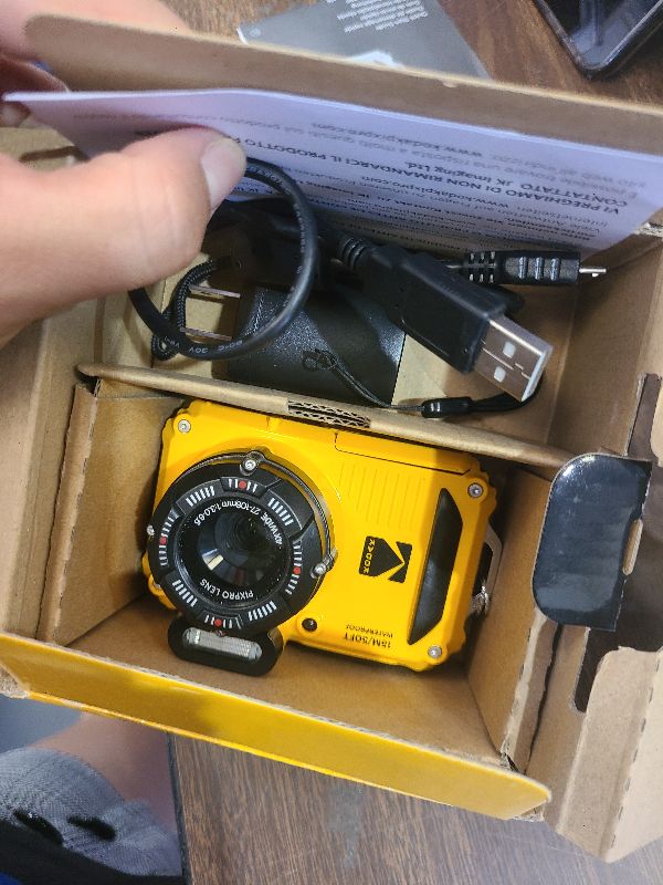 View 2 of [HEAVILY USED] KODAK PIXPRO WPZ2 Waterproof Digital Camera