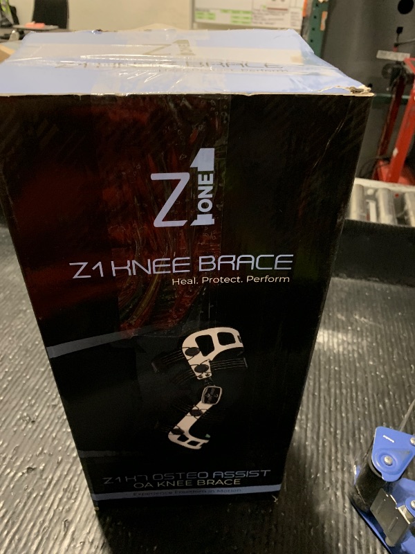 Photo 1 of Z1 K7 Osteo Assist Double Upright OA Unloader Knee Brace for Men & Women - Mild to Moderate Knee Osteoarthritis - ACL,MCL,PCL,LCL, Meniscus Tear, Ligament/Sports Injuries - Knee Pain Support (S/Left)