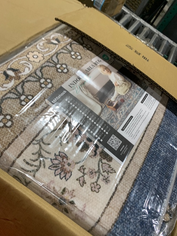 Photo 1 of WITSHOCK Living Room Rugs 10x12: Washable Stain Resistant, Vintage Dark Farmhouse Moody Distressed Traditional, Soft Low Pile Large Rug for Bedroom Dining Room Playroom Home Office, Brown Olive Green