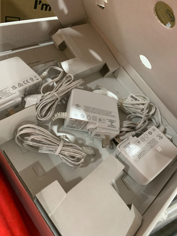 Photo 1 of NETGEAR Orbi 770 Series Tri-Band WiFi 7 Mesh Network System (RBE773) - Router + 2 Satellite Extenders, Security Features, Up to 11Gbps, Covers up to 8,000 sq. ft., 100 Devices, 2.5 Gig Internet Port