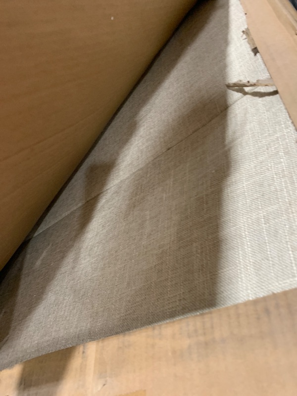 Photo 1 of Yongchuang Upholstered King Headboard Only, Modern Linen Head Board for King/Cal King Size Bed Adjustable Height Headboards Oatmeal