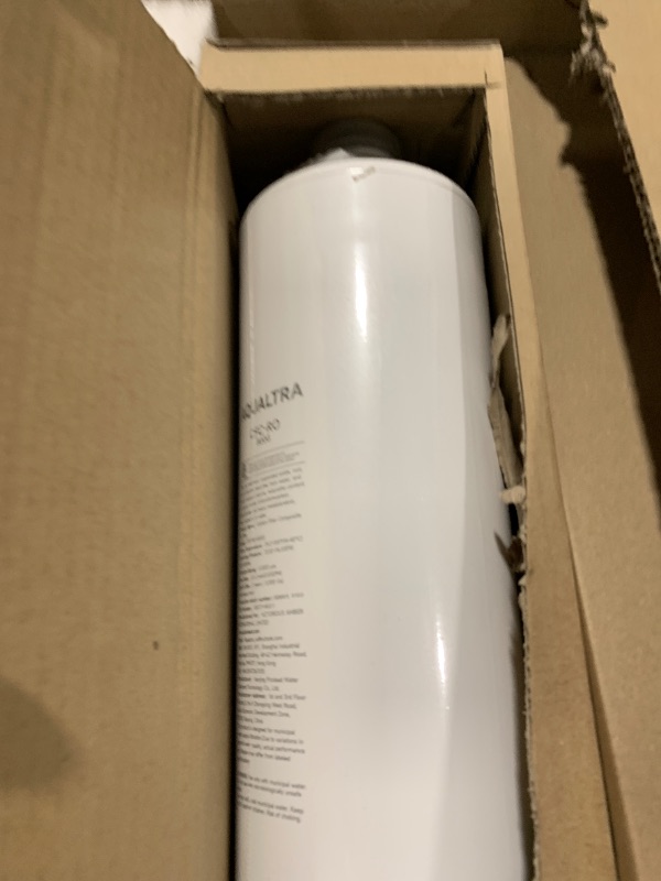 Photo 1 of AQUALTRA USF-AR-800 Reverse Osmosis System, 10 Stage Alkaline Tankless RO System, NSF/ANSI/CAN 372 Certified, 800GPD, 3:1 Pure to Drain, Smart LED Faucet