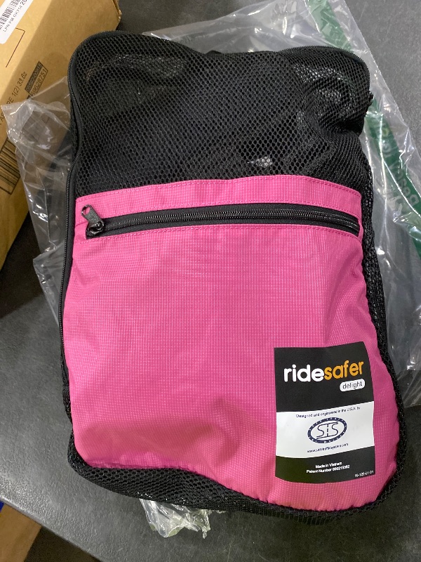 Photo 1 of RideSafer Gen 5 - Extra Small (XS) Pink, Lightweight, Compact, Portable Car Seat, 2+ Years; 26.5–40 lb - Perfect for Travel and Everyday Child Safety