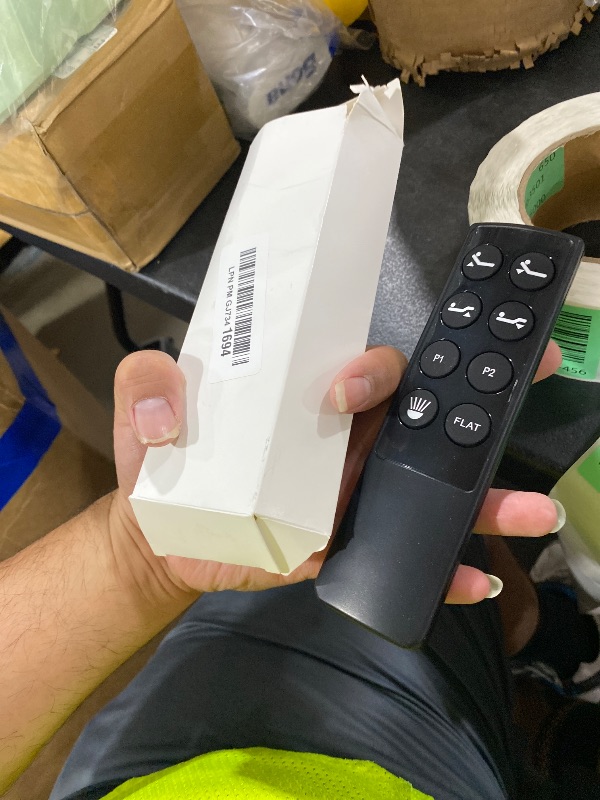 Photo 1 of ZWP HJH39 Replacement Remote Control for Relax 404/PowerBedz Adjustable Bed