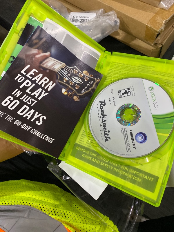 Photo 1 of Rocksmith 2014 Edition - Xbox 360 (Cable Included)