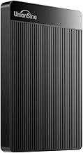 Photo 1 of UnionSine 1TB Ultra Slim Portable External Hard Drive HDD-USB 3.0 for PC, Mac, Laptop, PS4, Xbox one, Xbox 360-(Black)