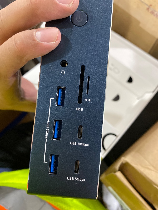Photo 1 of iVANKY 20-in-1 DisplayLink Docking Station 3 Monitor for Window and MacBook Pro/Air, Triple 4K@60Hz Display for M5/M4/M3/M2/M1 MacBook/Windows, 180W Power, 2.5GbE, HDMI, DP, 10Gbps, Driver Needed
