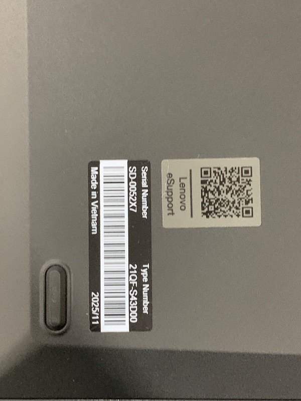 Photo 1 of Lenovo ThinkPad T16 Gen 4 AI Business Laptop 16” FHD+ Display, Intel Ultra 7 255U (Beats i7-1355U), 16GB DDR5 RAM, 512GB SSD, 5MB Webcam, Fingerprint, Backlit KB, WiFi 6E + BT, RJ-45, HDMI, Win 11 Pro