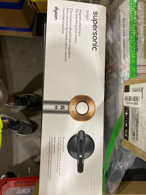 Photo 1 of Dyson Supersonic Origin Hair Dryer in Nickel and Copper