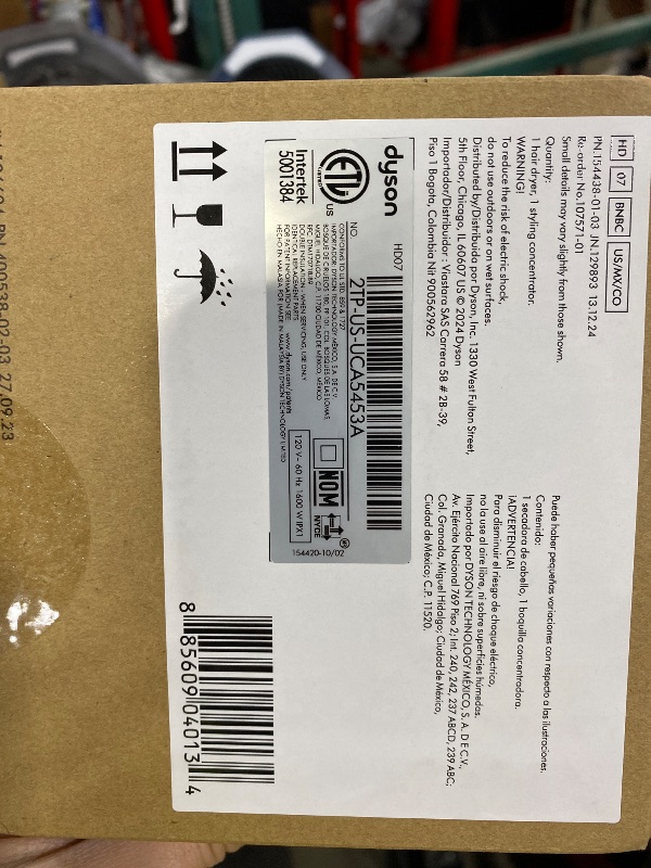 Photo 1 of Dyson Supersonic Origin Hair Dryer in Nickel and Copper
