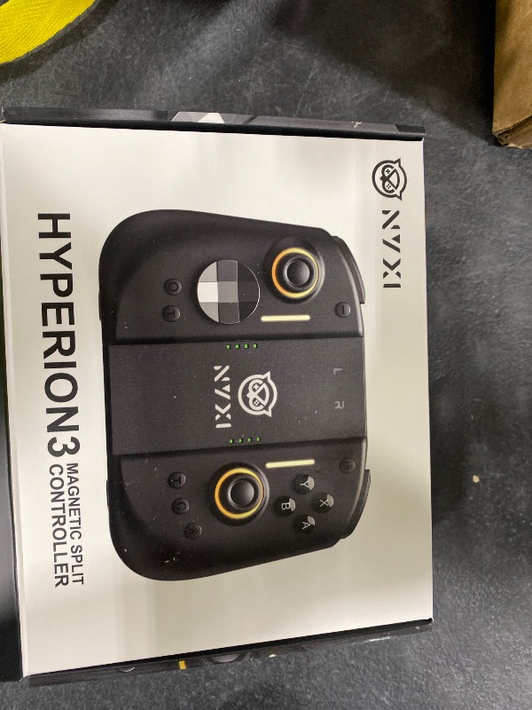 Photo 1 of NYXI Hyperion 3 Switch 2 Controller – World's First Third-Party Wireless Controller for Switch 2, Hall Effect Joystick, 9-Axis Gyro, Full Mechanical Buttons, Dual Back Buttons & Adjustable Vibration (Black 1)