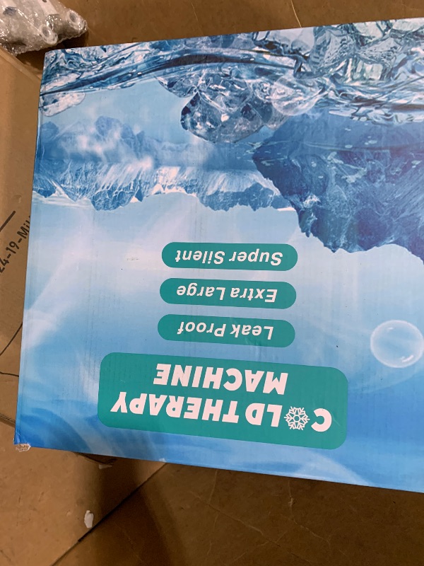 Photo 1 of Ice Machine for Knee After Surgery, Program Timer Cold Therapy for Knee Replacement, FSA Eligible HSA, 19Qt Cryotherapy System for ACL, TKR & Sports Training Recovery, Pain Relief, Reduce Swelling