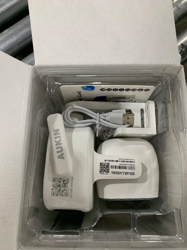Photo 1 of 4G LTE Solar Cellular Security Camera Outdoor Wireless, Lifetime Free Data & No Monthly Fee, No WiFi Needed, 360° PTZ, 2K Full Color Night Vision, Human Tracking, 2-Way Audio, 32GB SD Card, IP66
