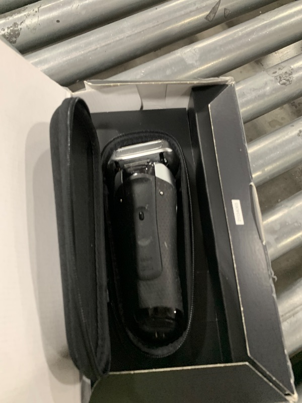 Photo 1 of Braun Series 8 Electric Razor for Men, with 4+1 Shaving Elements & Precision Long Hair Trimmer, Close & Gentle Even on Dense Beards, Wet & Dry Electric Razor with 60min Runtime, 8517s Galvano Silver