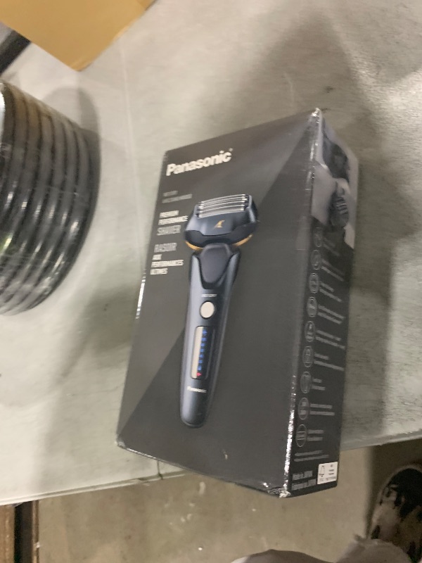 Photo 1 of Panasonic Arc5 Electric Razor for Men with Pop-Up Trimmer, Wet/Dry 5-Blade Shaver, Mens Electric Razors for Shaving Face with Intelligent Shave Sensor and 16D Pivoting Head, ES-LV67-K (Black)