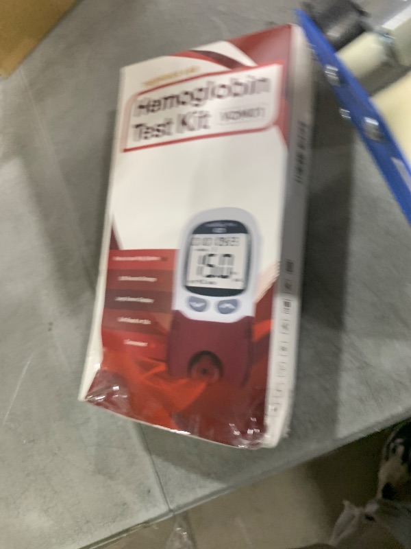 Photo 1 of Hemoglobin Test Meter with 100 Hemoglobin Test Strips, Hemoglobin Test Kit for Home Use, Hemoglobin Tester Kits, Easy to Use