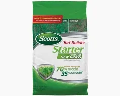 Photo 1 of Scotts Turf Builder Starter Food For New Grass